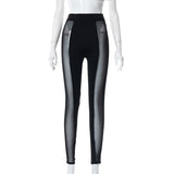 Zhrclub Summer Women's Fashion Sexy Tight Sports Casual Leggings Women